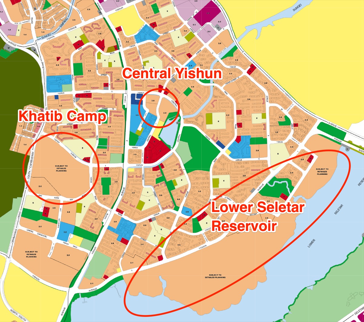 Master Plan 2025: Three Major Land Use Changes Coming to Yishun
