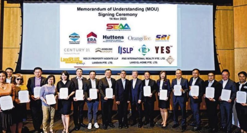 Property agencies ink MOU on co-broking best practices