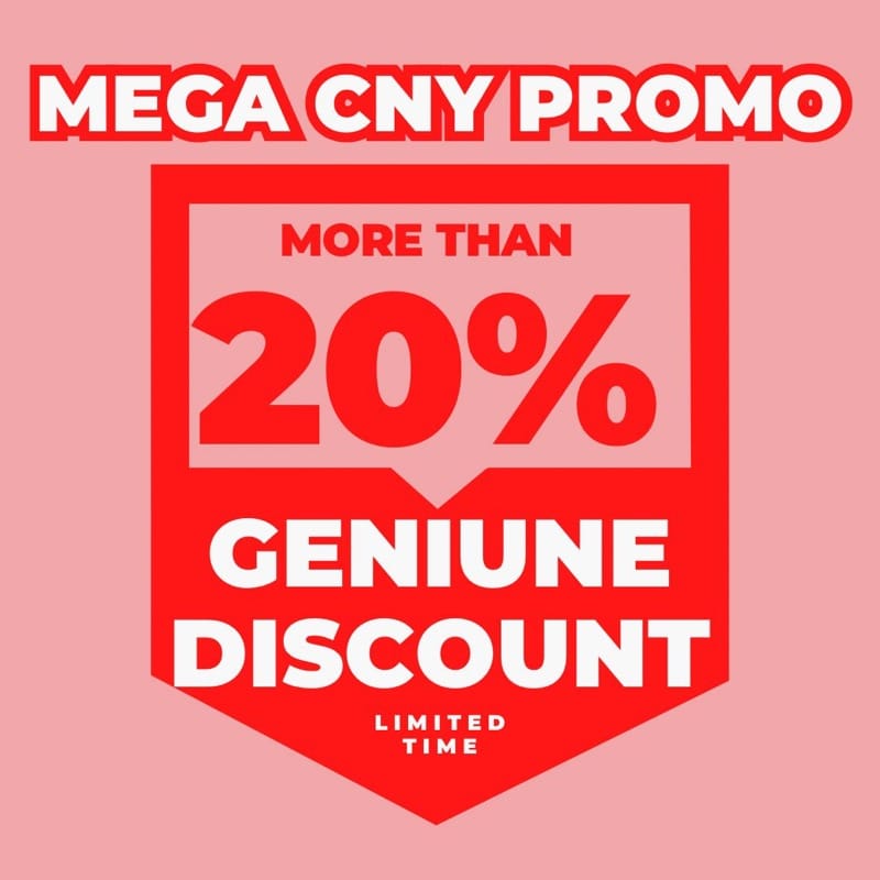 One Bernam huge CNY promo, 80+ sold in one day!