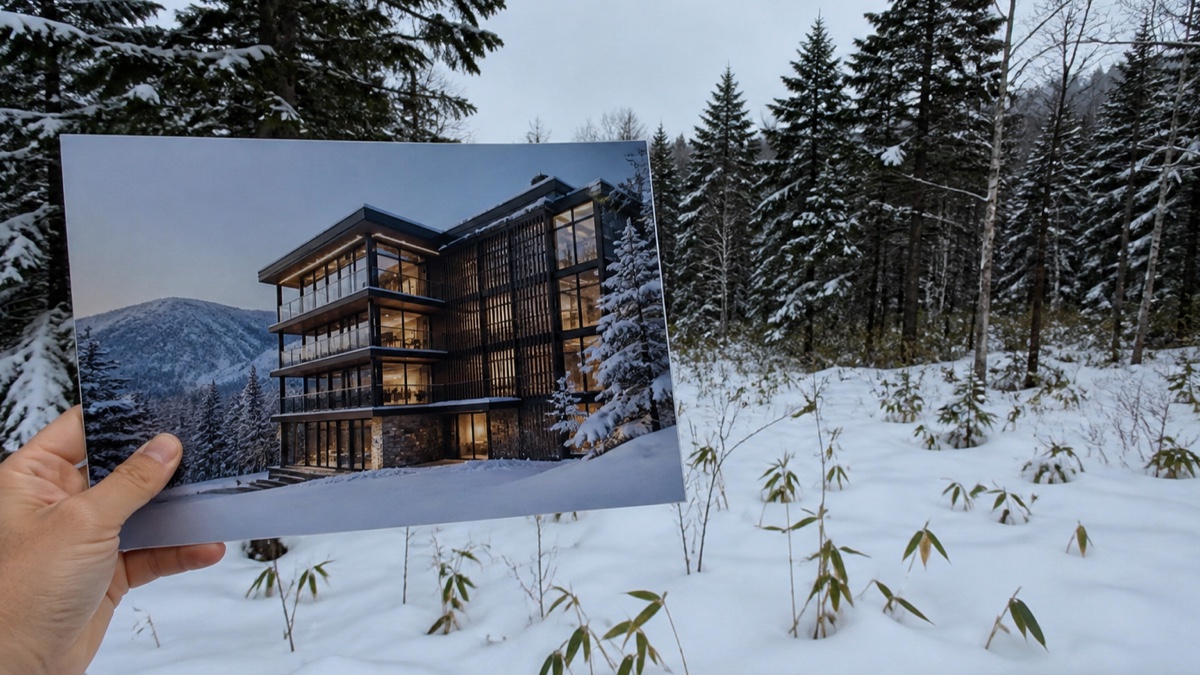 The S$2.4 Million Ski Home That Was Actually a Forest