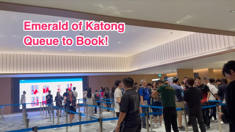 What happened on Emerald of Katong booking day